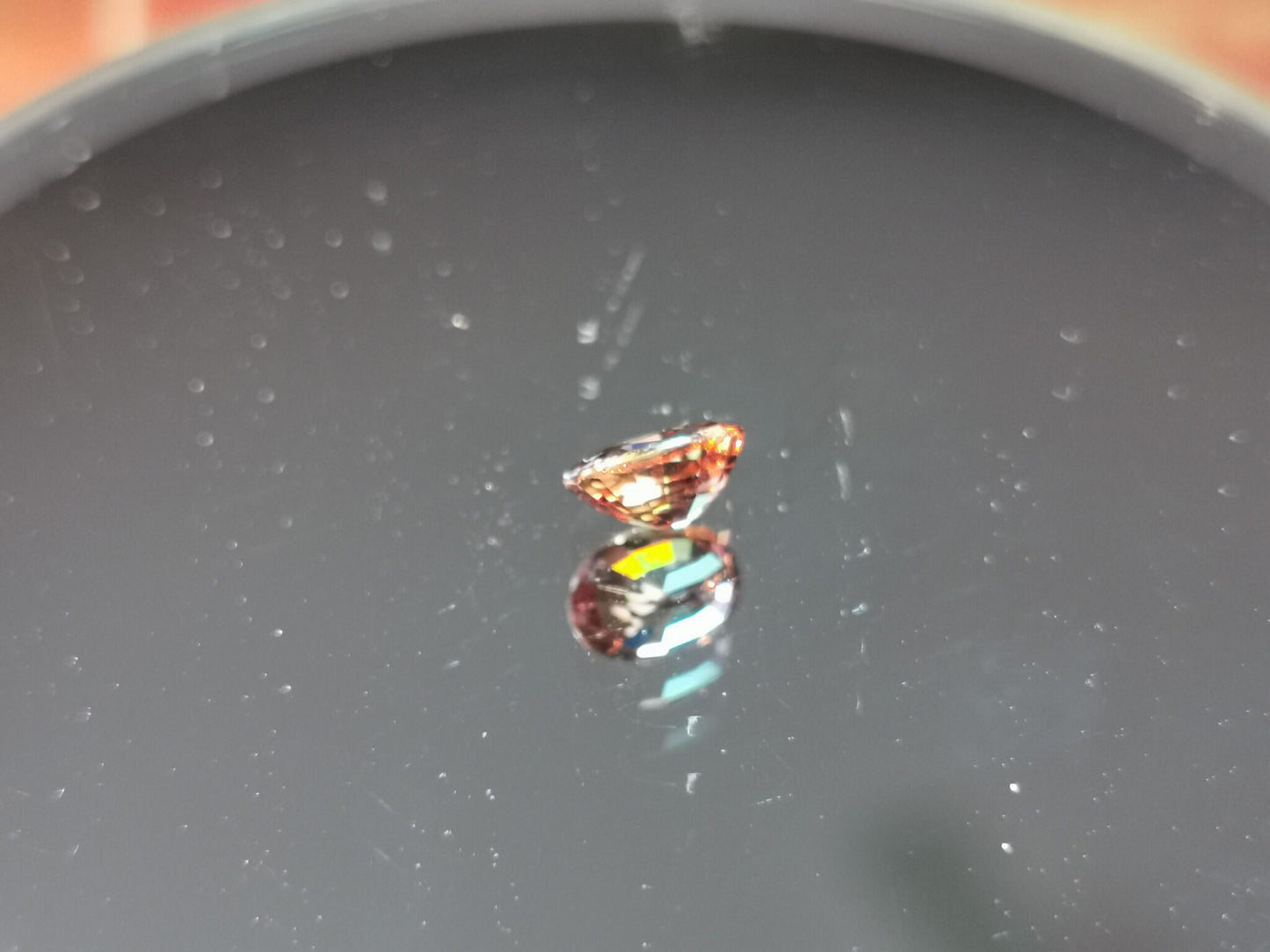 Zircone naturale taglio ovale 1,27 ct