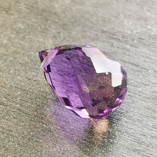Ametista taglio goccia briolette 3,05 ct