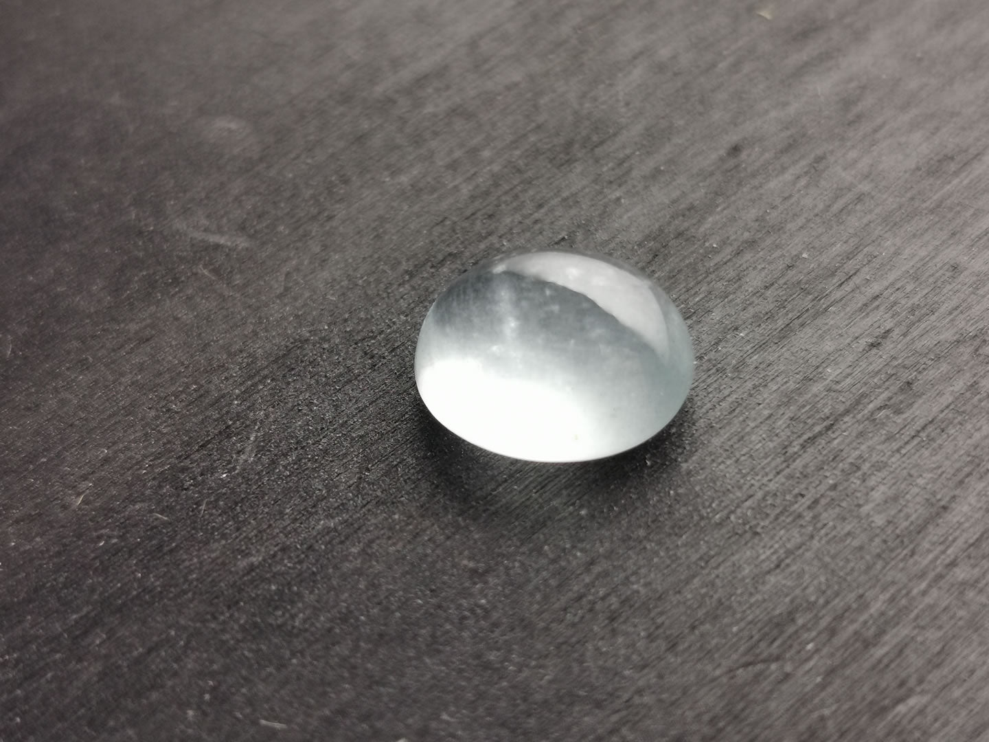 Acquamarina taglio ovale cabochon 5,33 ct