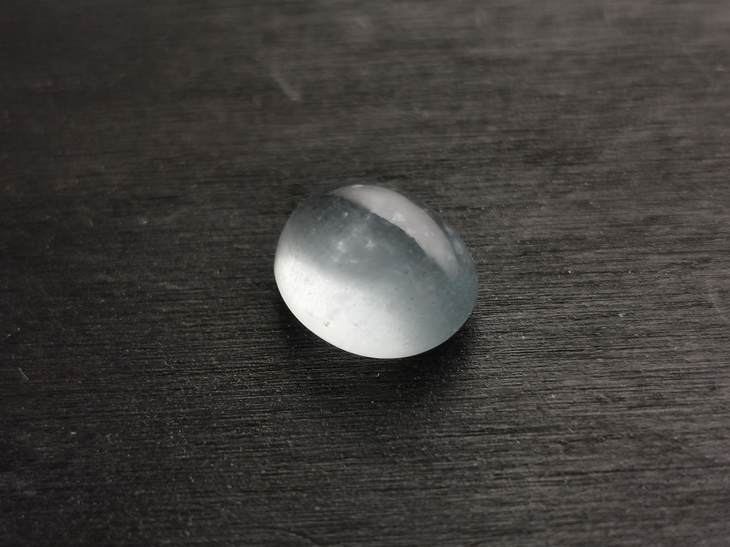 Acquamarina taglio ovale cabochon 5,33 ct