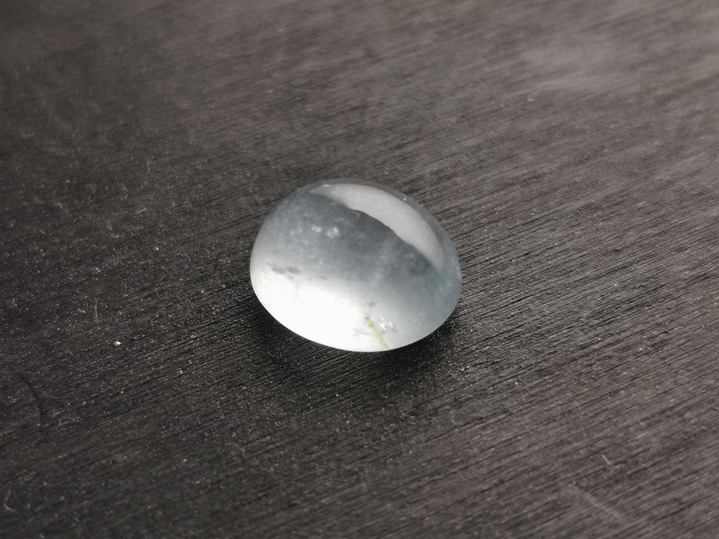 Acquamarina taglio ovale cabochon 5,33 ct