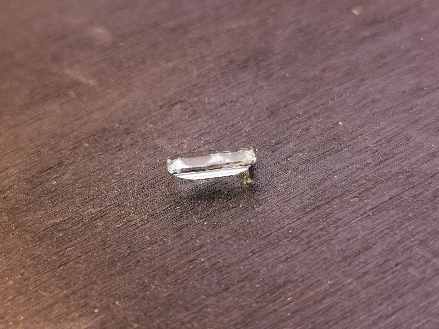 Acquamarina taglio baguette 0,73 ct