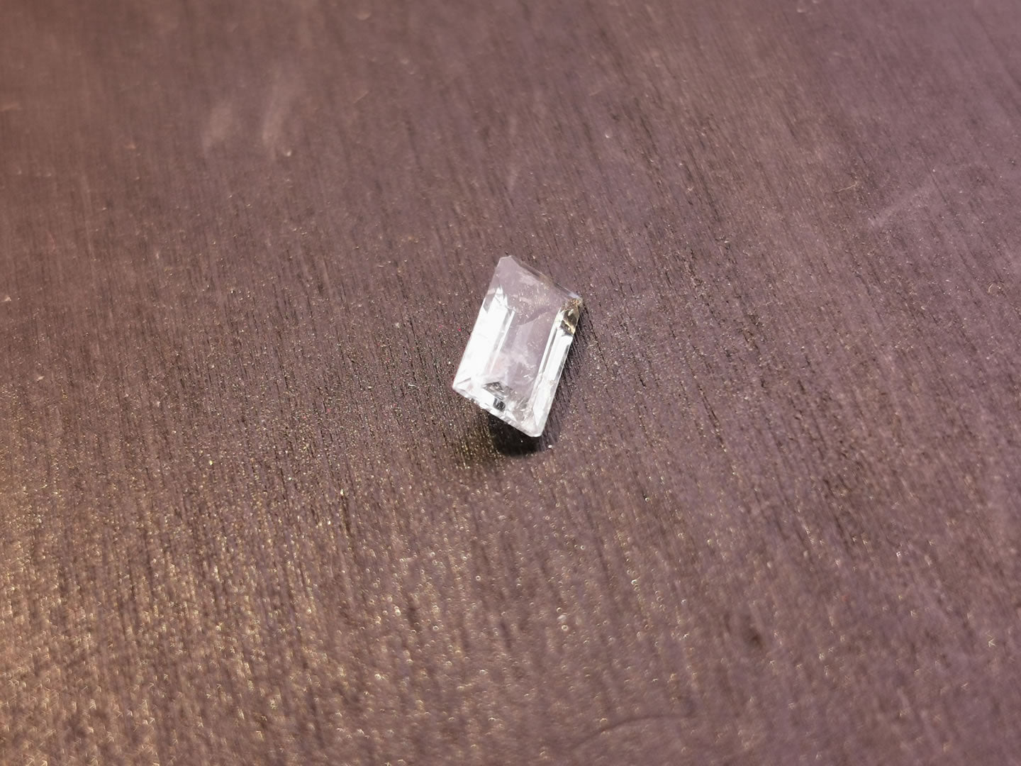Acquamarina taglio baguette 0,73 ct
