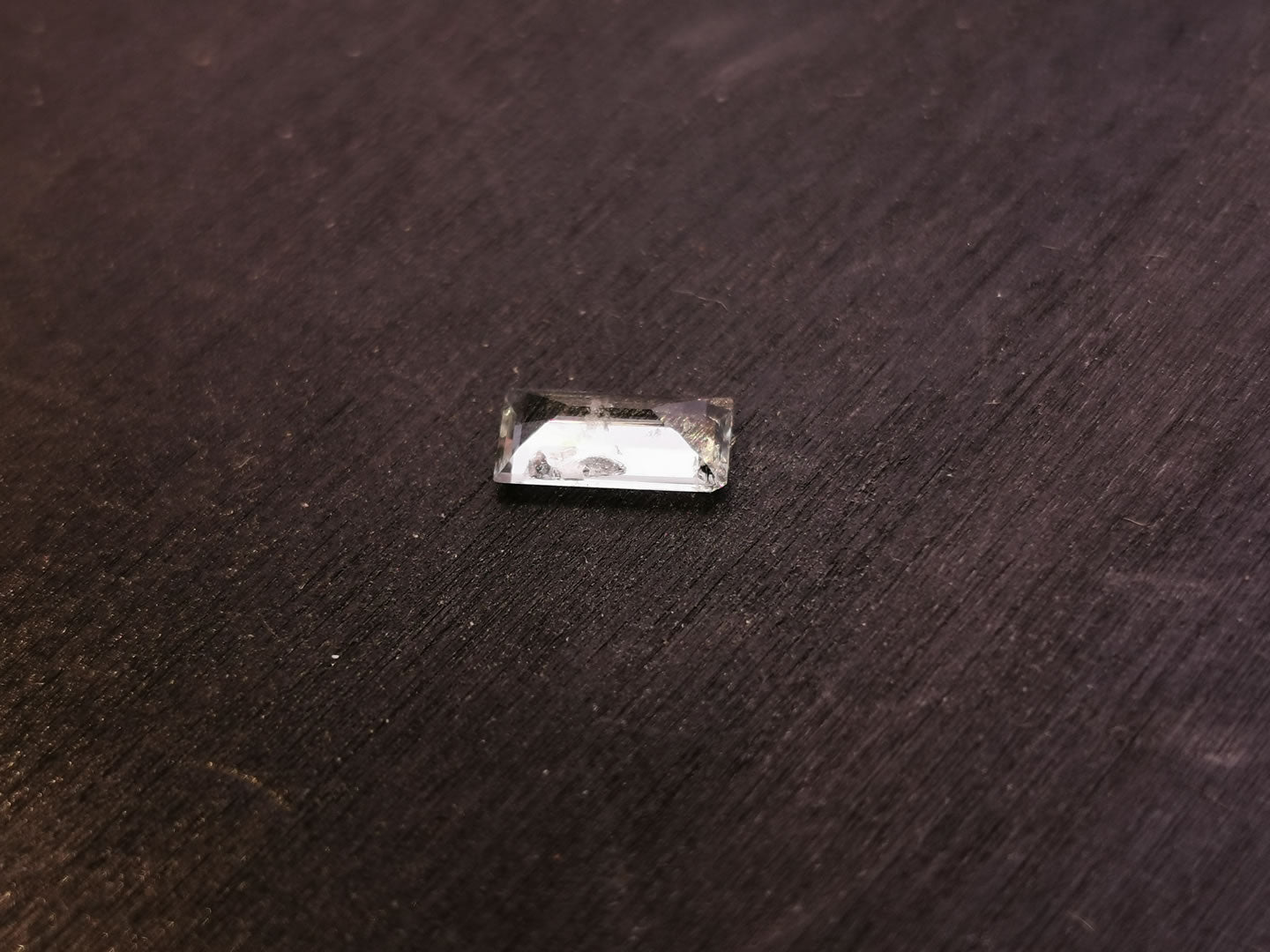 Acquamarina taglio baguette 0,73 ct