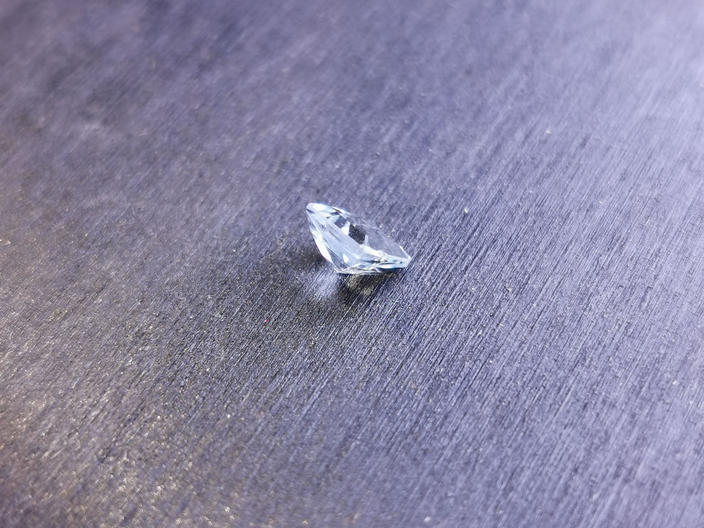 Acquamarina taglio carré 0,52 ct