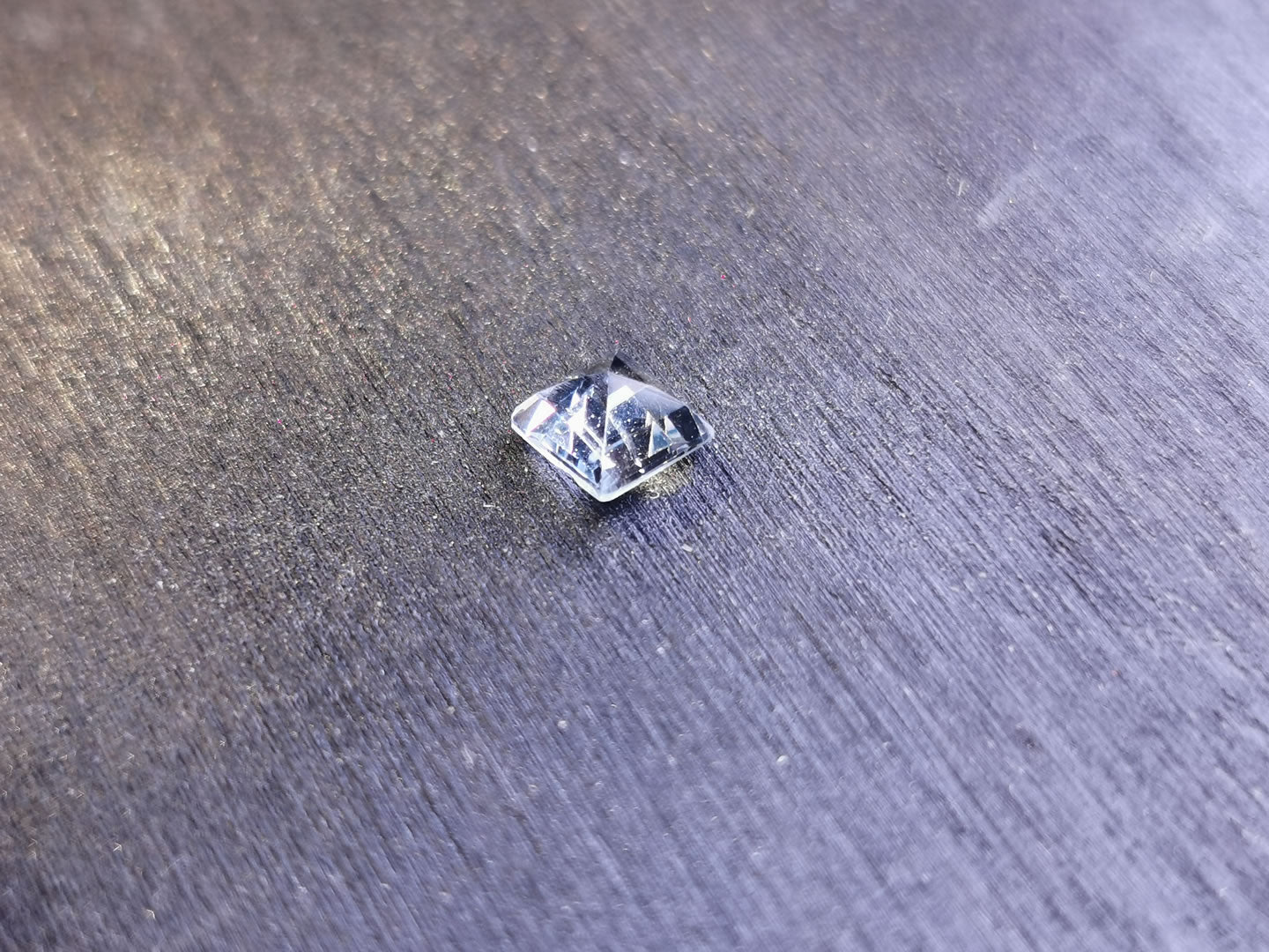 Acquamarina taglio carré 0,52 ct