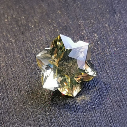 Quarzo Citrino taglio snowflake 2,43 ct