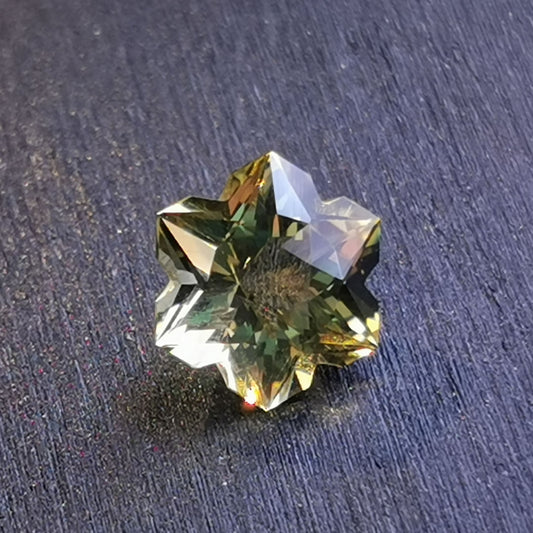 Quarzo Citrino taglio snowflake 2,34 ct