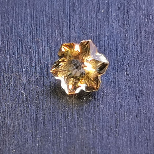 Quarzo Citrino taglio snowflake 1,01 ct