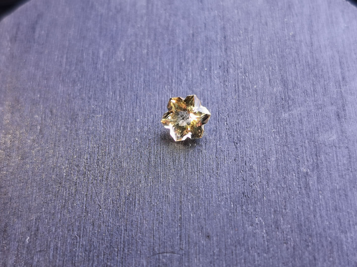 Quarzo Citrino taglio snowflake 1,01 ct