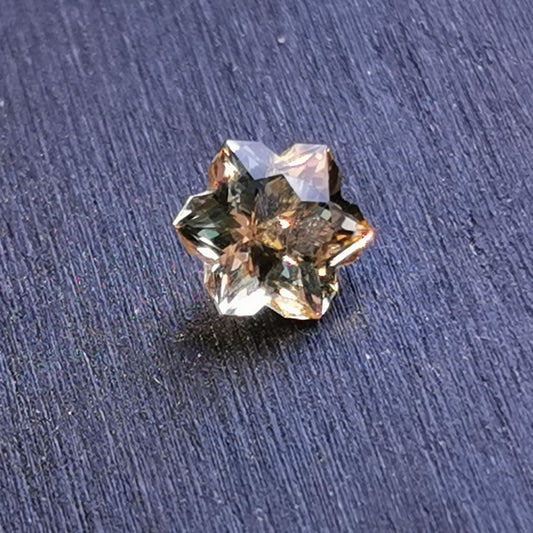 Quarzo Citrino taglio snowflake 1,05 ct