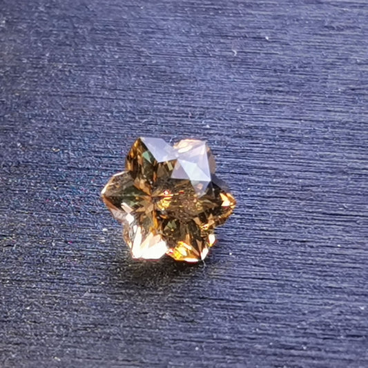 Quarzo Citrino taglio snowflake 0,96 ct