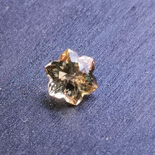 Quarzo Citrino taglio snowflake 0,86 ct