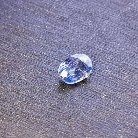 Zaffiro taglio ovale 0,48 ct