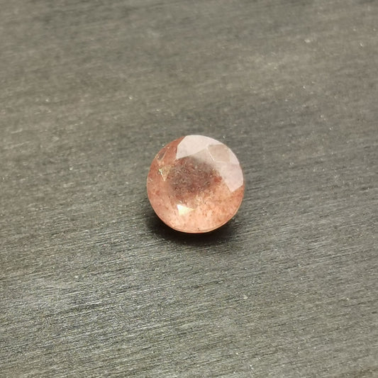 Quarzo Strawberry taglio rotondo 2,50 ct