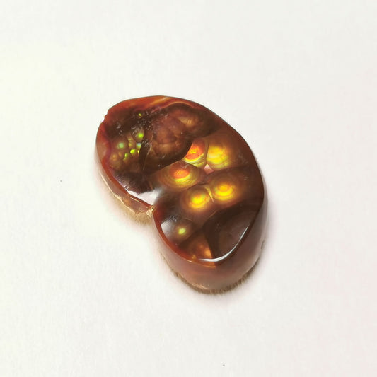 Agata di Fuoco taglio cabochon fancy 9,08 ct