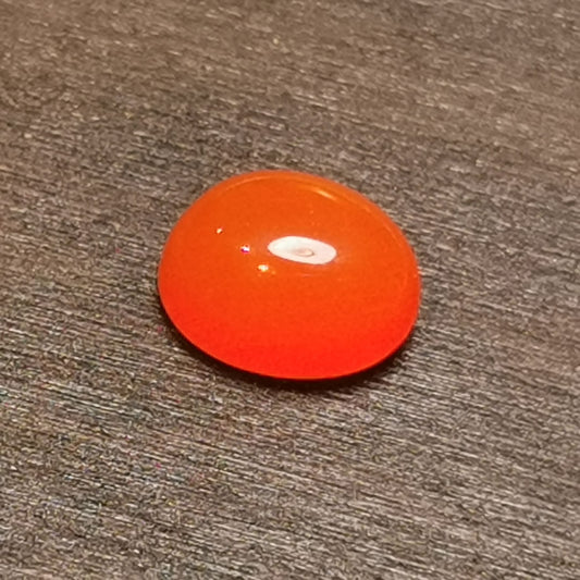Corniola taglio cabochon ovale 3,31 ct