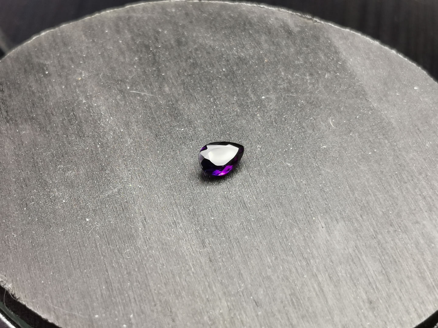 Ametista taglio goccia 0,64 ct