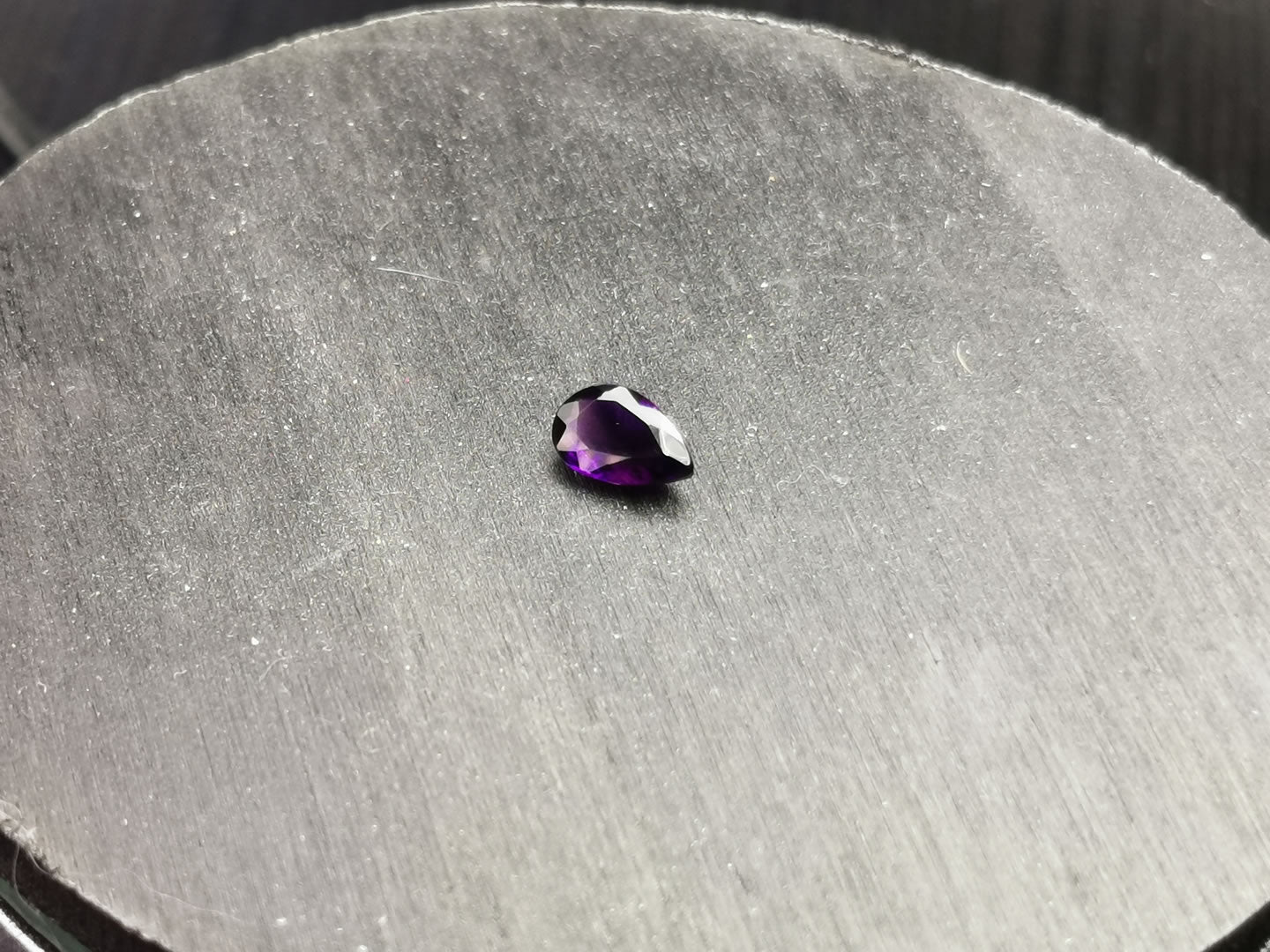 Ametista taglio goccia 0,64 ct