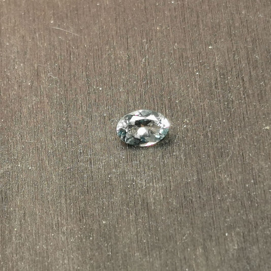 Acquamarina taglio ovale 0,37 ct