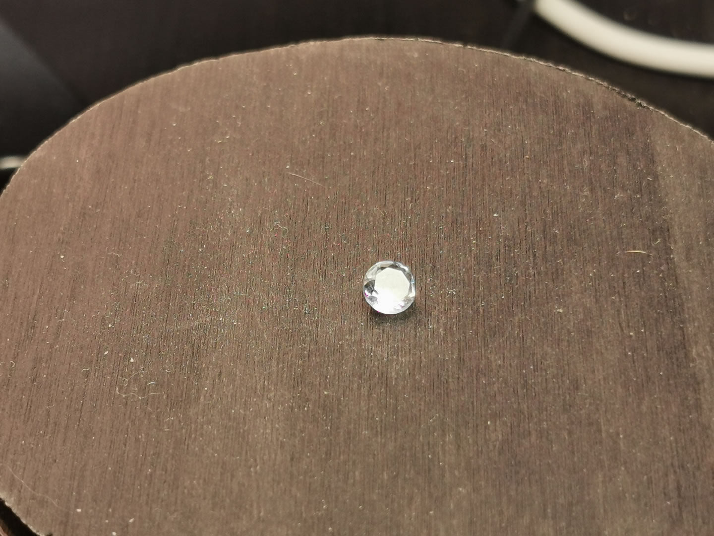 Acquamarina taglio rotondo 0,40 ct