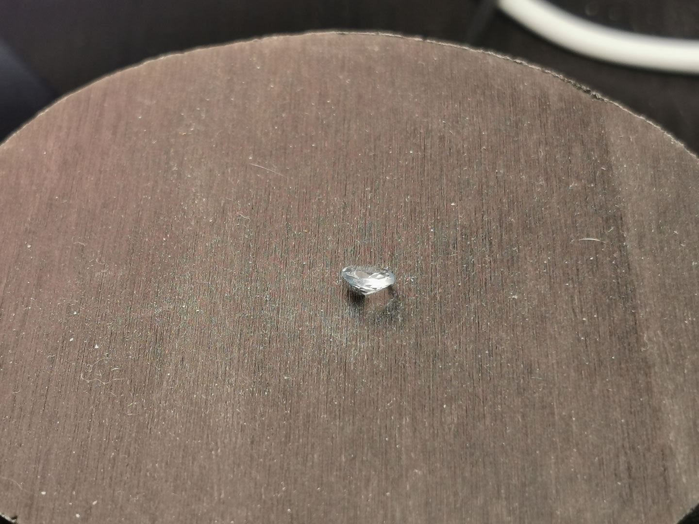 Acquamarina taglio rotondo 0,40 ct