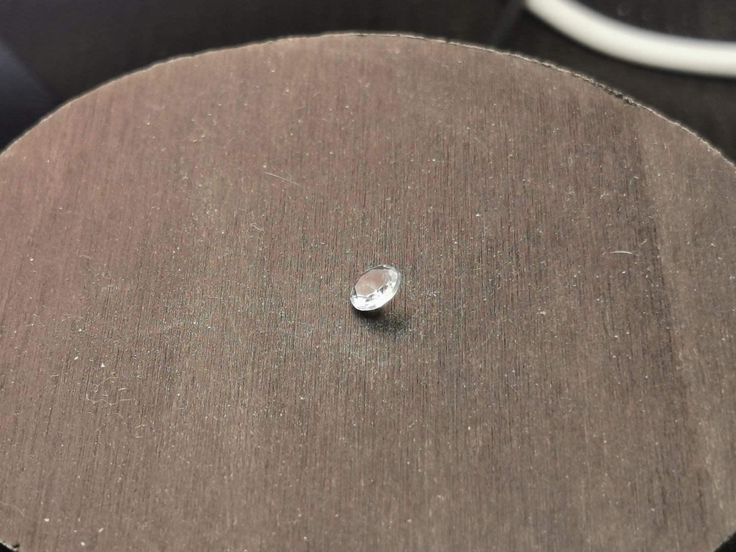 Acquamarina taglio rotondo 0,40 ct