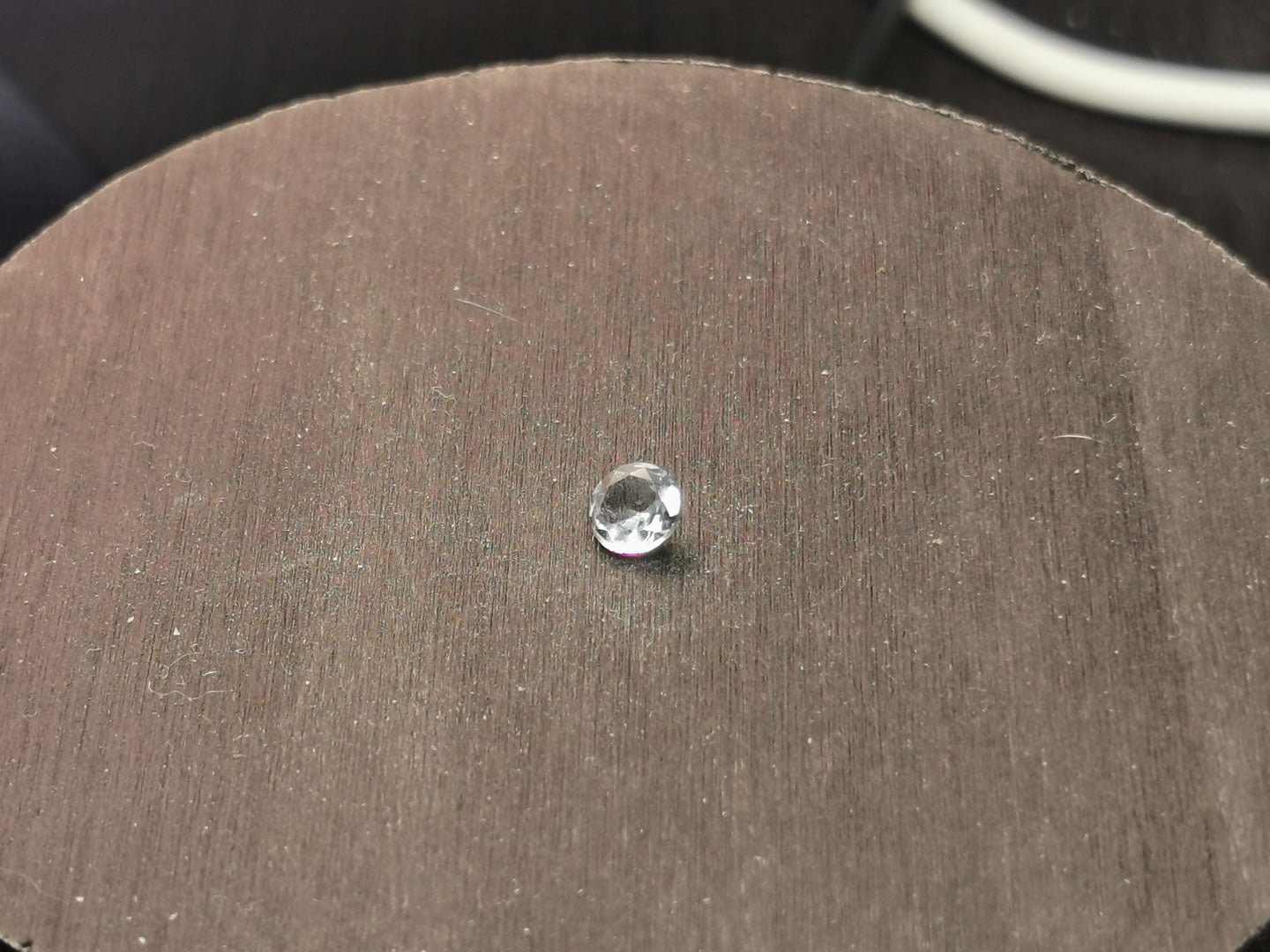 Acquamarina taglio rotondo 0,40 ct