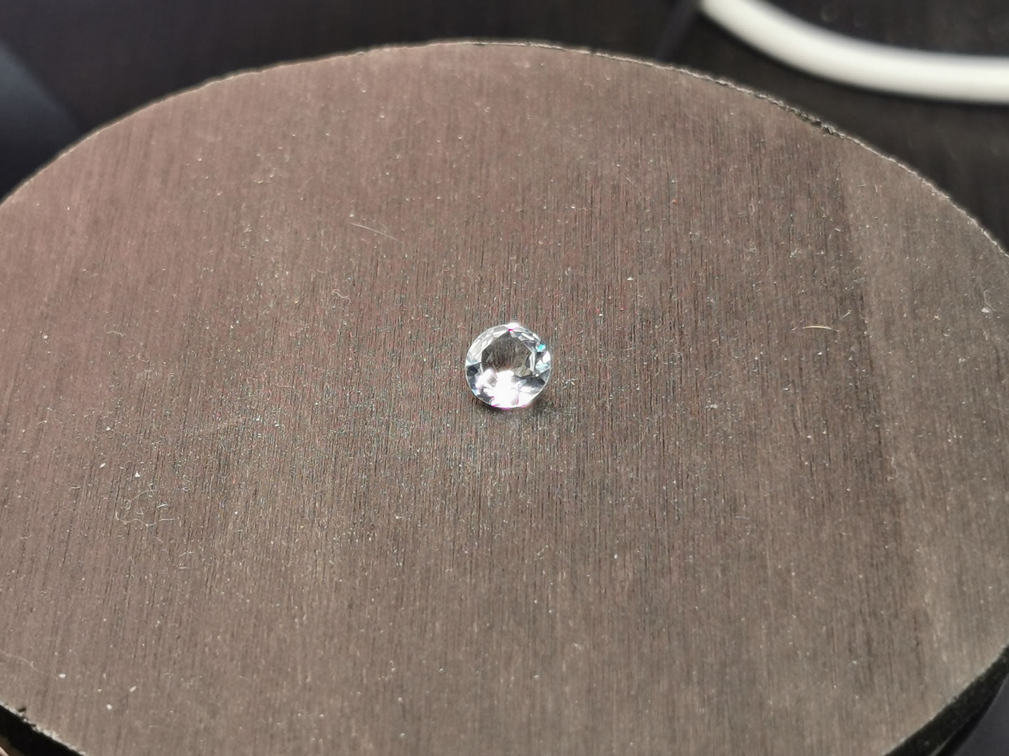 Acquamarina taglio rotondo 0,44 ct