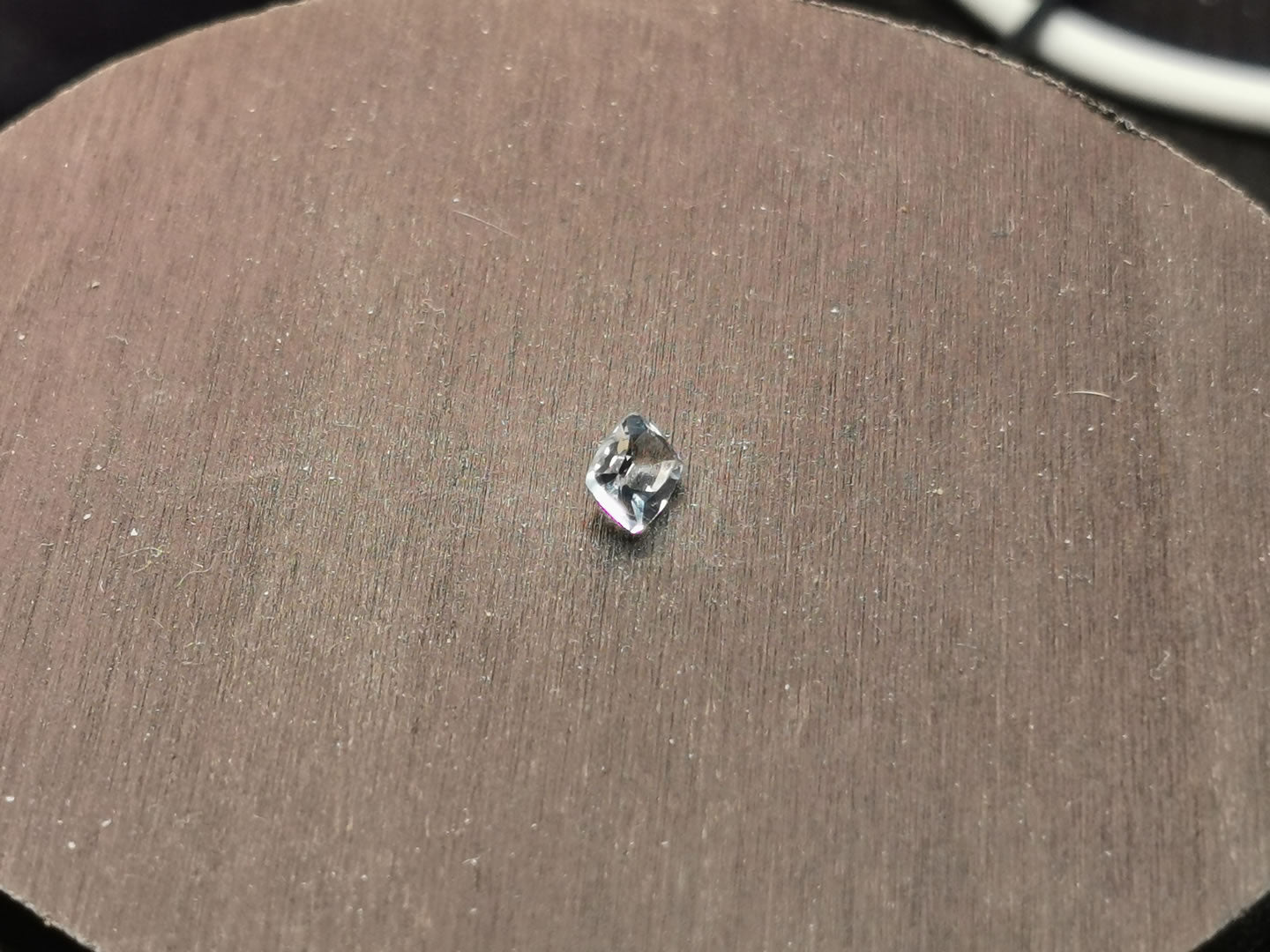 Acquamarina taglio cuscino rettangolare 0,46 ct
