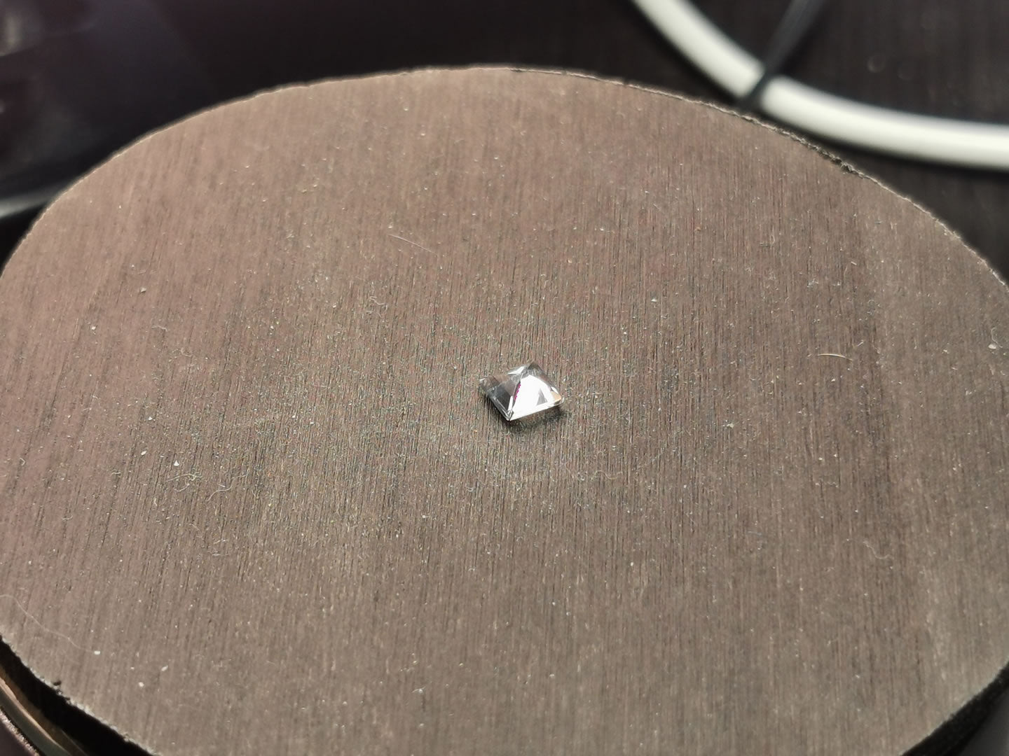 Acquamarina taglio carrè 0,35 ct