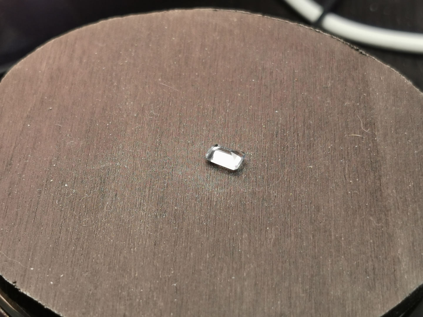 Acquamarina taglio rettangolare 0,40 ct