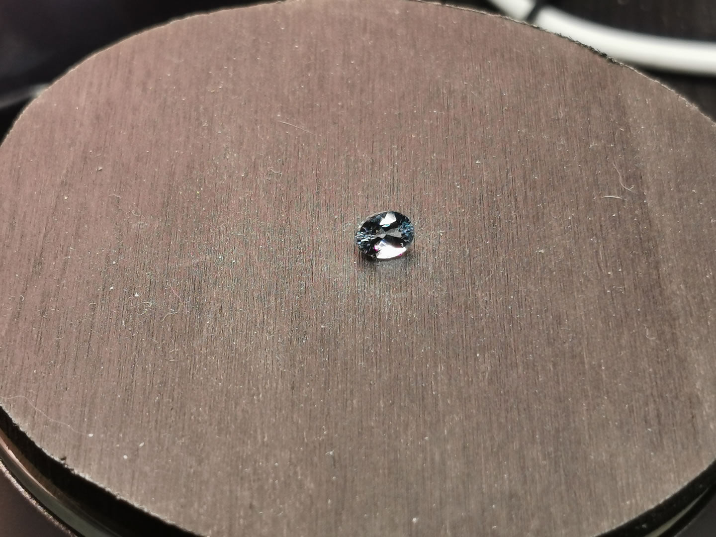 Acquamarina taglio ovale 0,41 ct