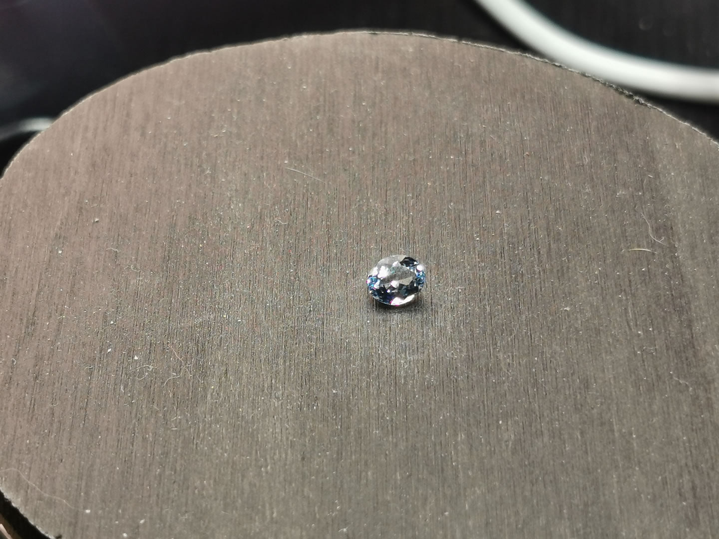 Acquamarina taglio ovale 0,35 ct