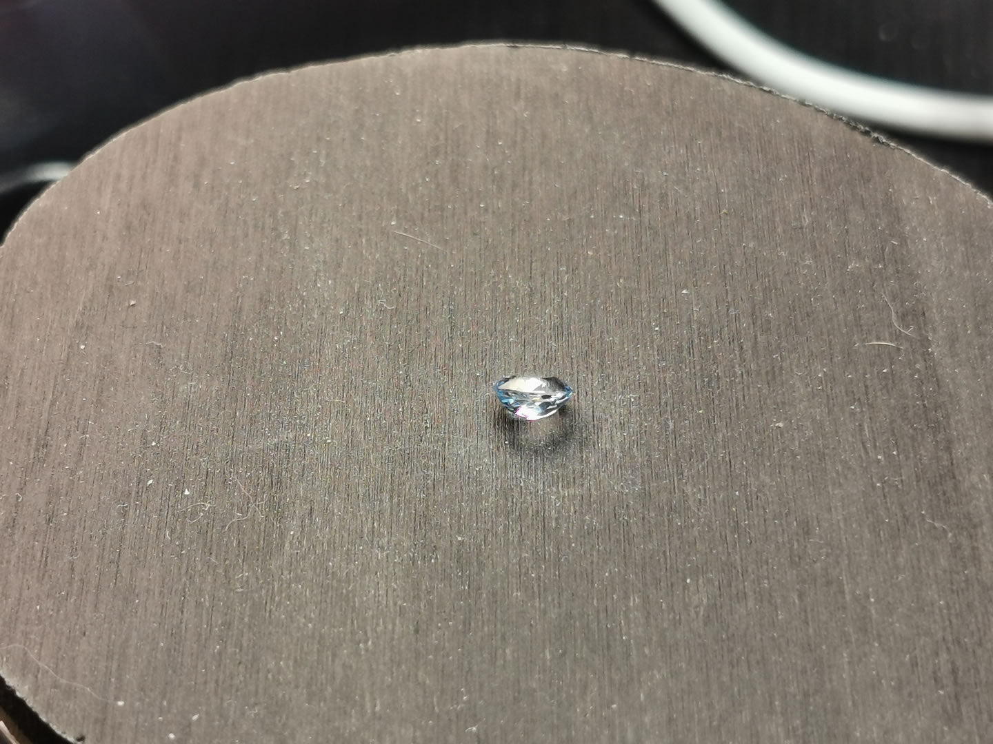 Acquamarina taglio ovale 0,35 ct