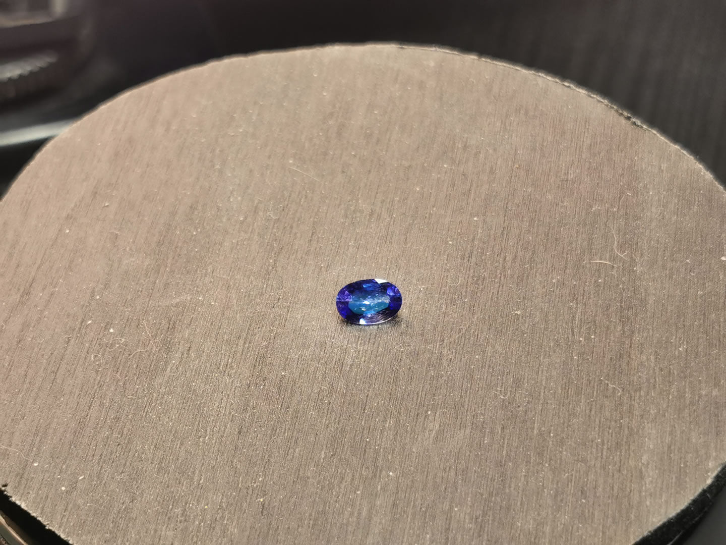 Tanzanite AAA taglio ovale 0,44 ct