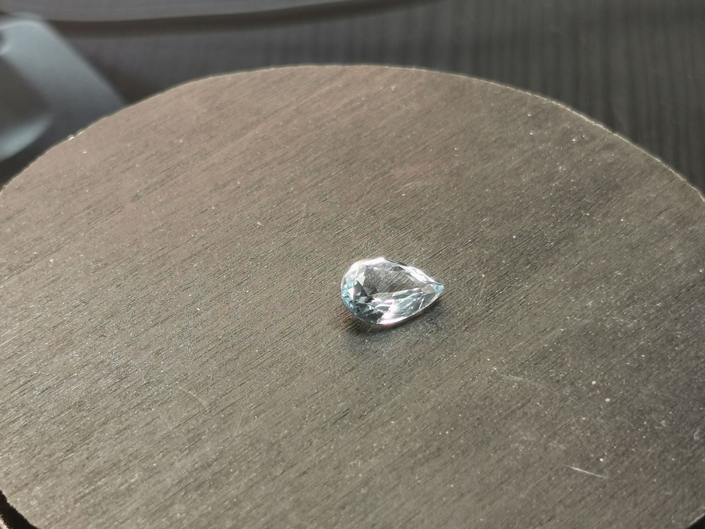 Topazio sky taglio goccia 1,71 ct