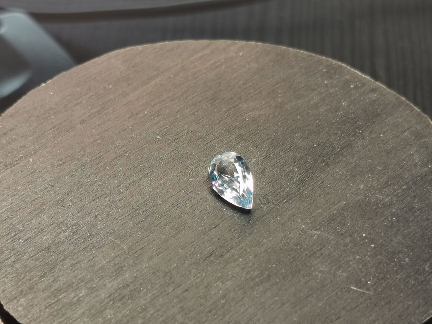 Topazio sky taglio goccia 1,71 ct