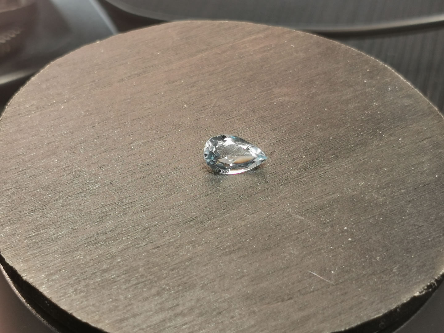 Topazio sky taglio goccia 1,73 ct