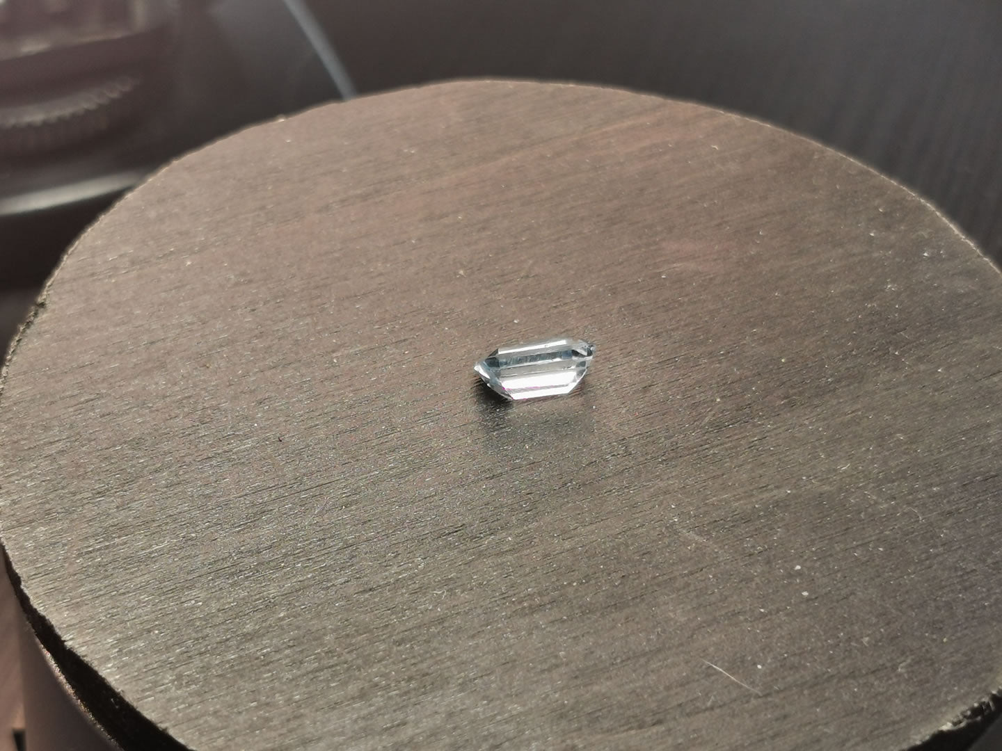 Topazio sky taglio rettangolare 1,64 ct