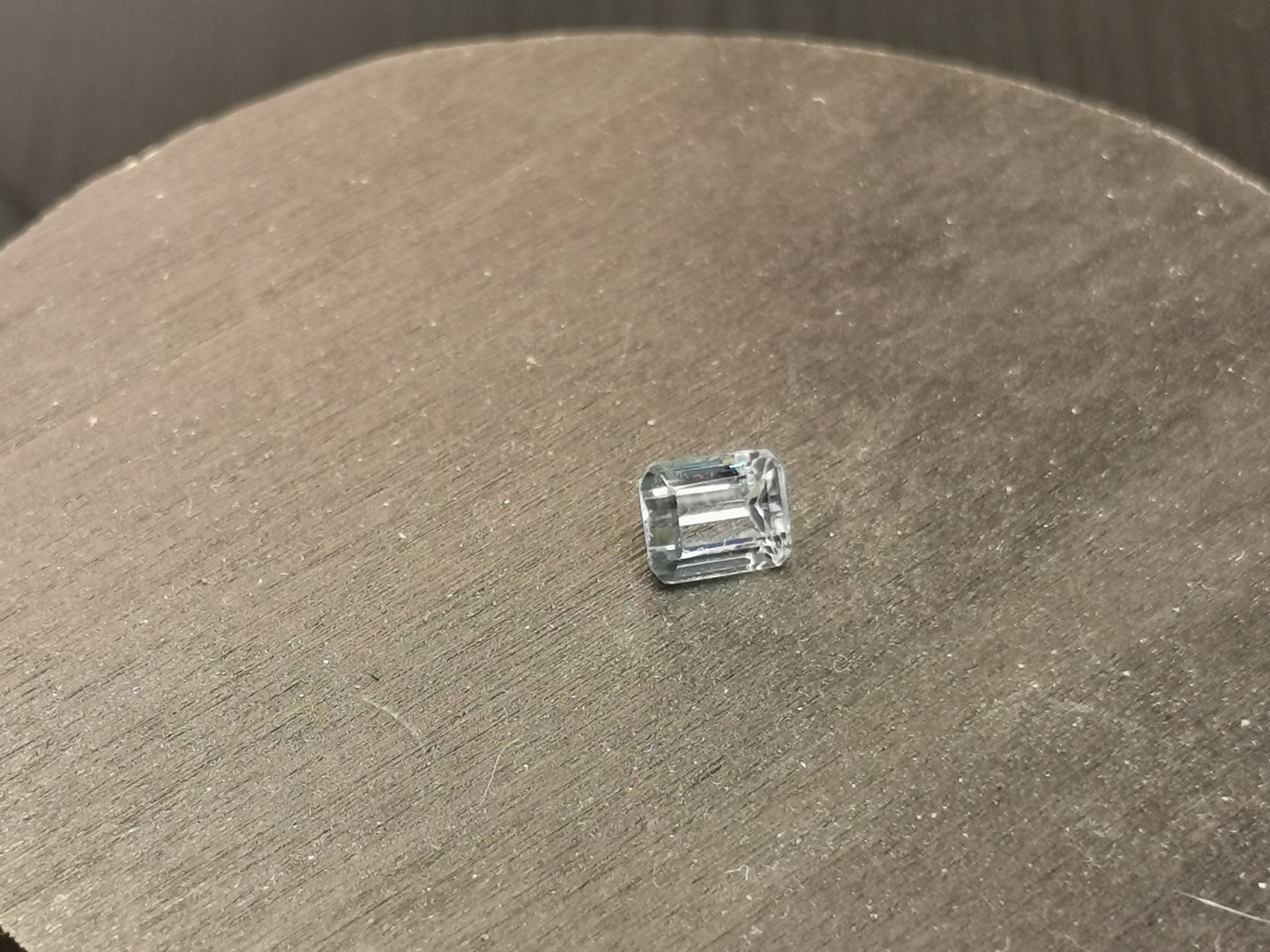 Topazio sky taglio rettangolare 1,37 ct
