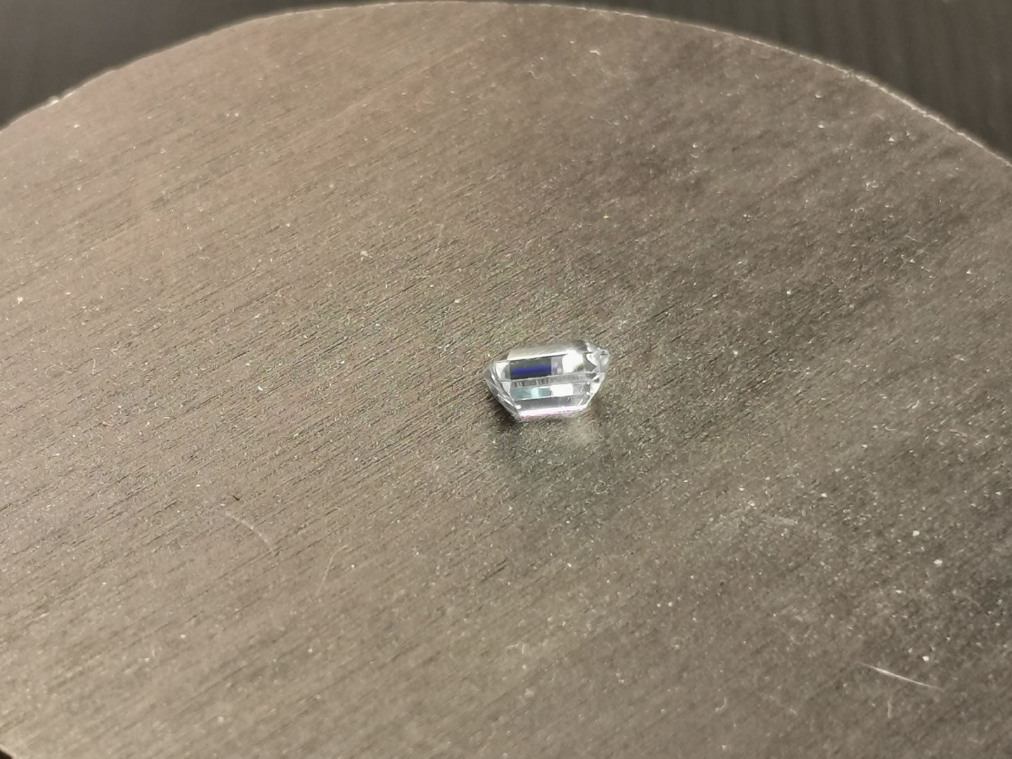 Topazio sky taglio rettangolare 1,37 ct
