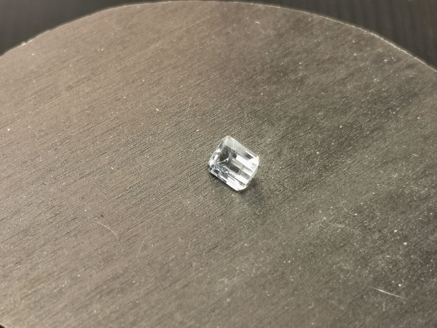 Topazio sky taglio rettangolare 1,37 ct