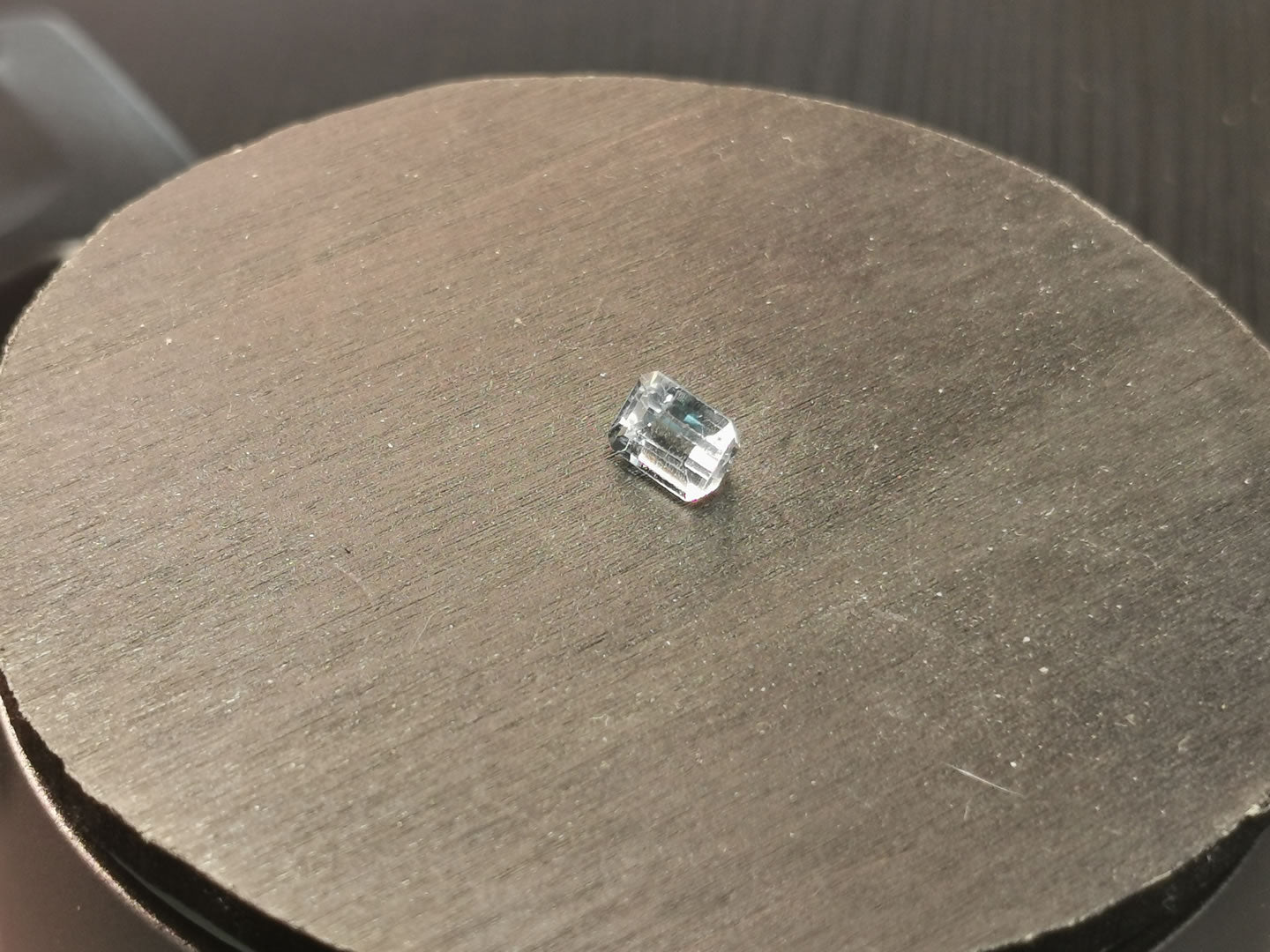 Topazio sky taglio rettangolare 1,63 ct