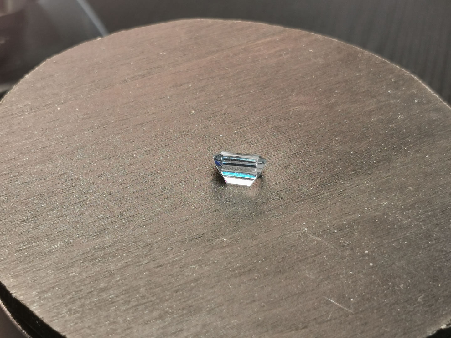 Topazio sky taglio rettangolare 1,74 ct