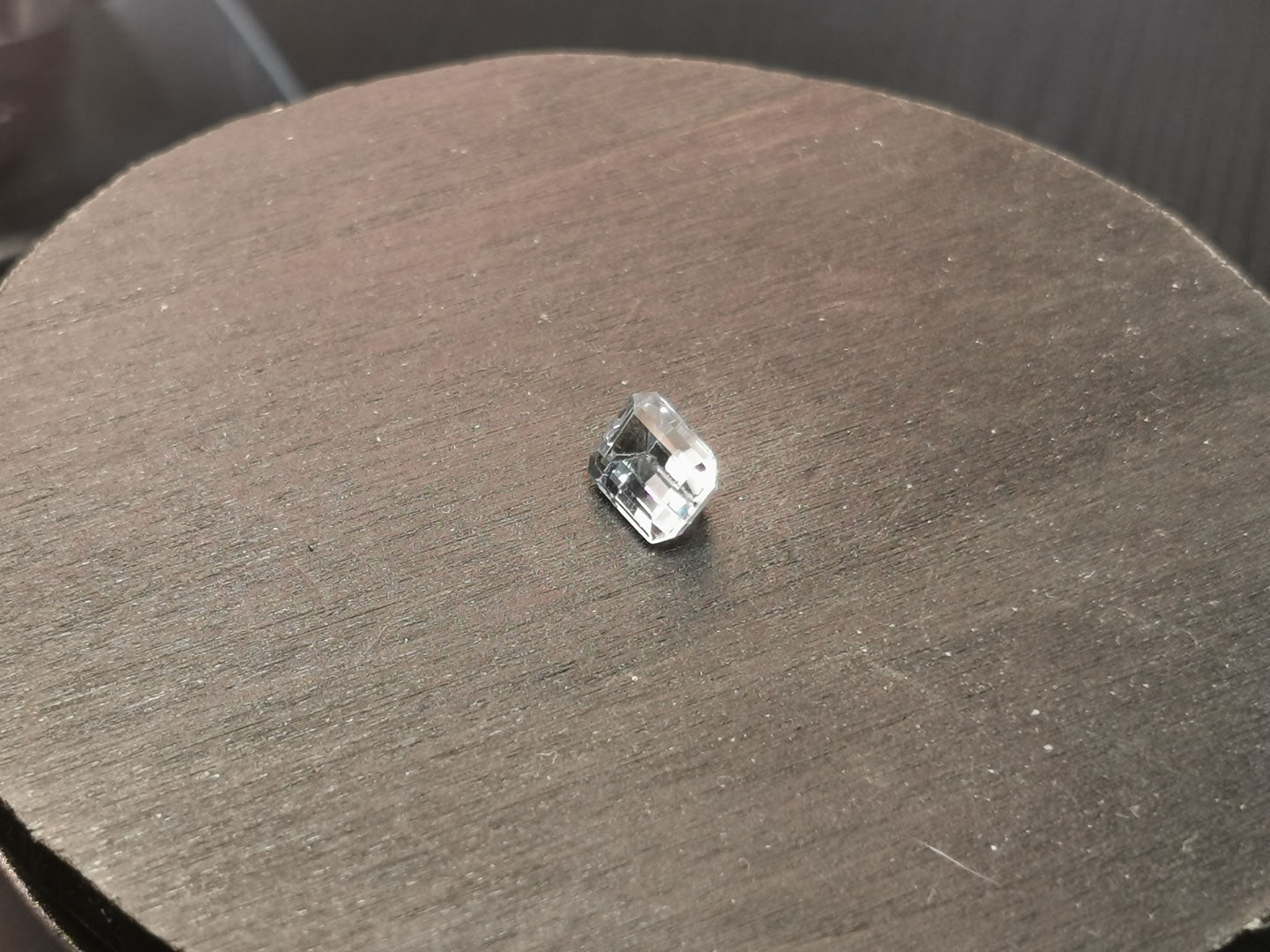 Topazio sky taglio rettangolare 1,74 ct