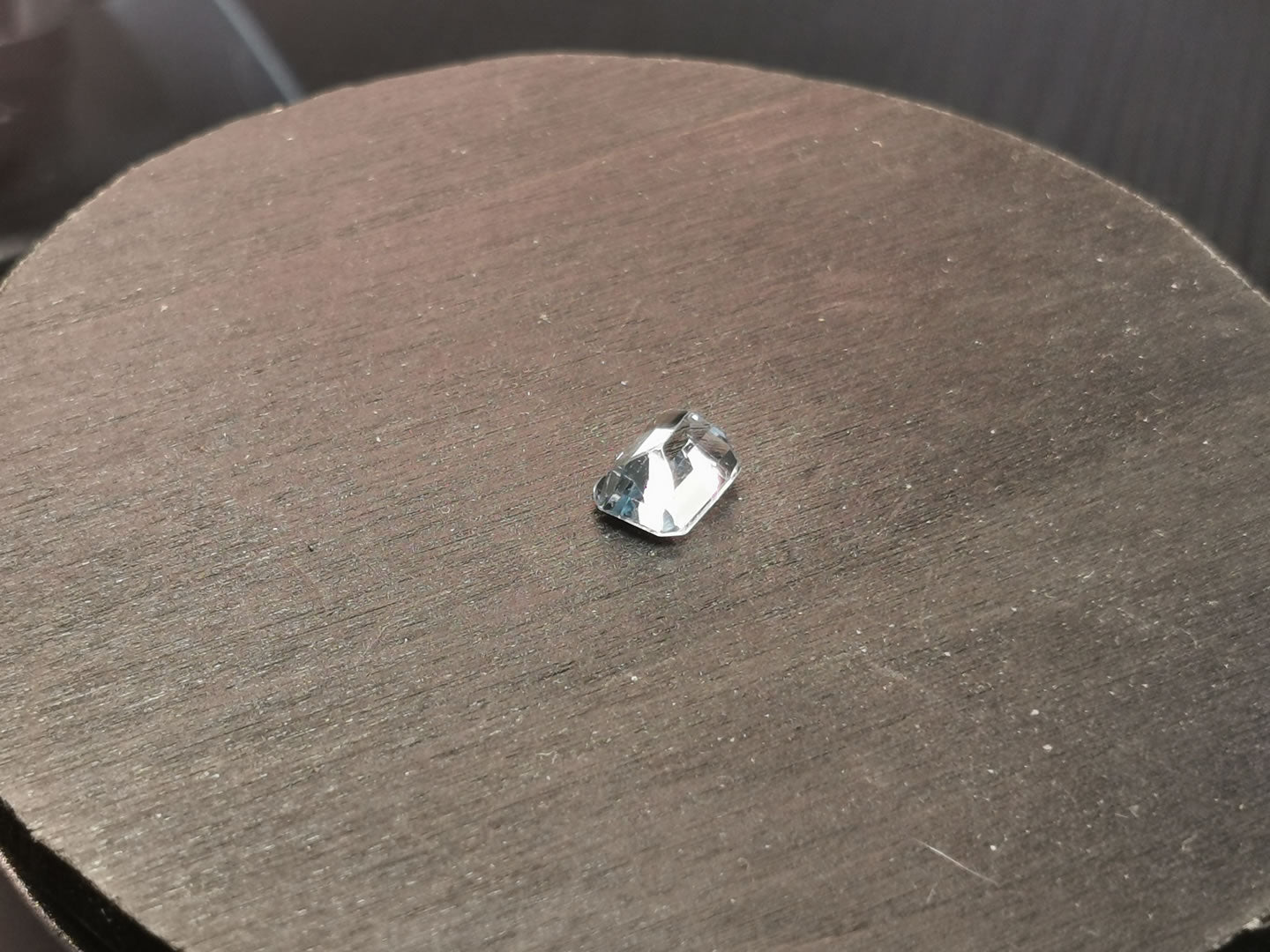 Topazio sky taglio rettangolare 1,74 ct