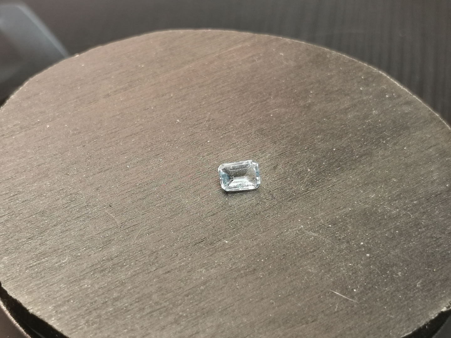 Topazio sky taglio rettangolare 0,73 ct