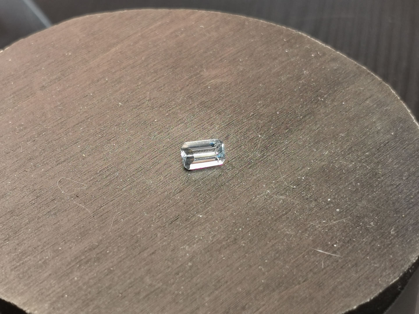 Topazio sky taglio rettangolare 0,72 ct