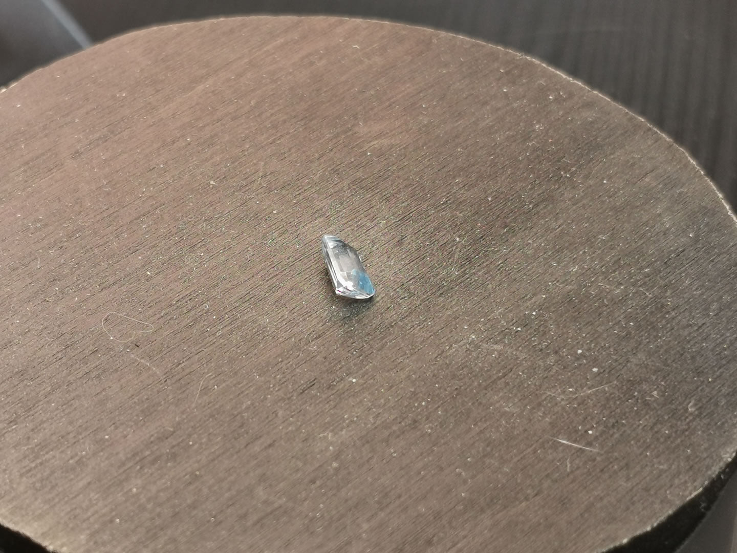 Topazio sky taglio rettangolare 0,72 ct